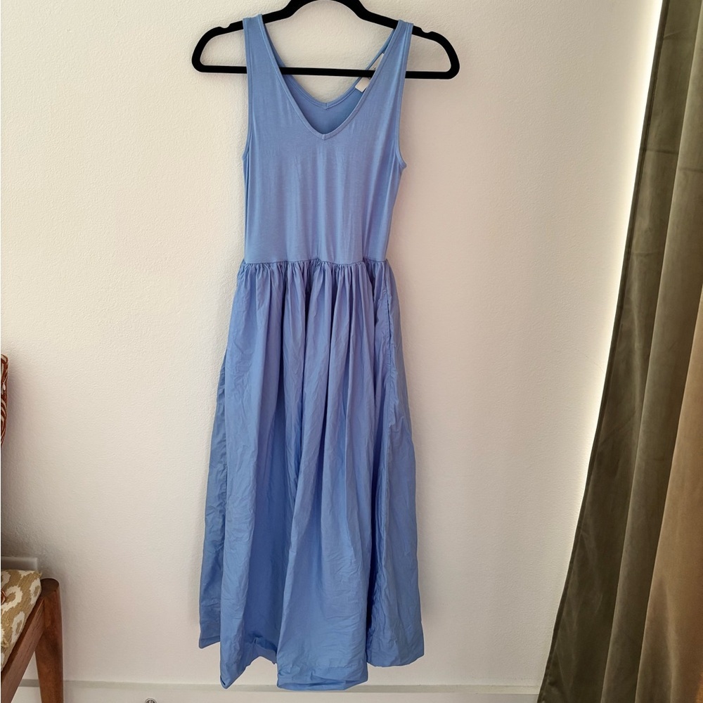 Soft Blue LOFT Maxi Dress size 0P (fits small/xsmall)